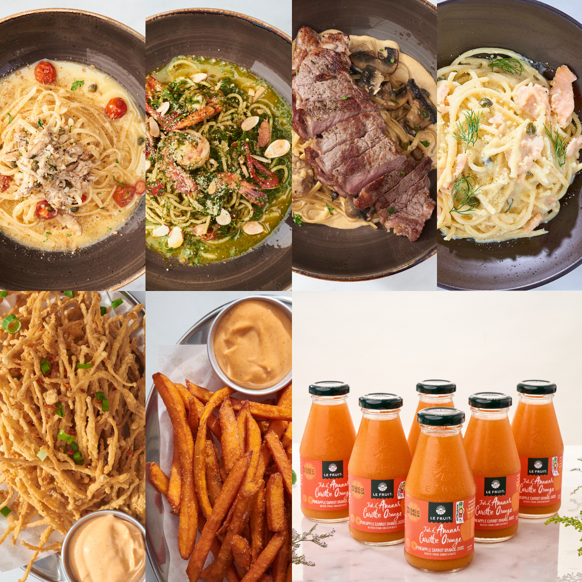 Pasta To Go Set (for 4) – ATD Restaurant