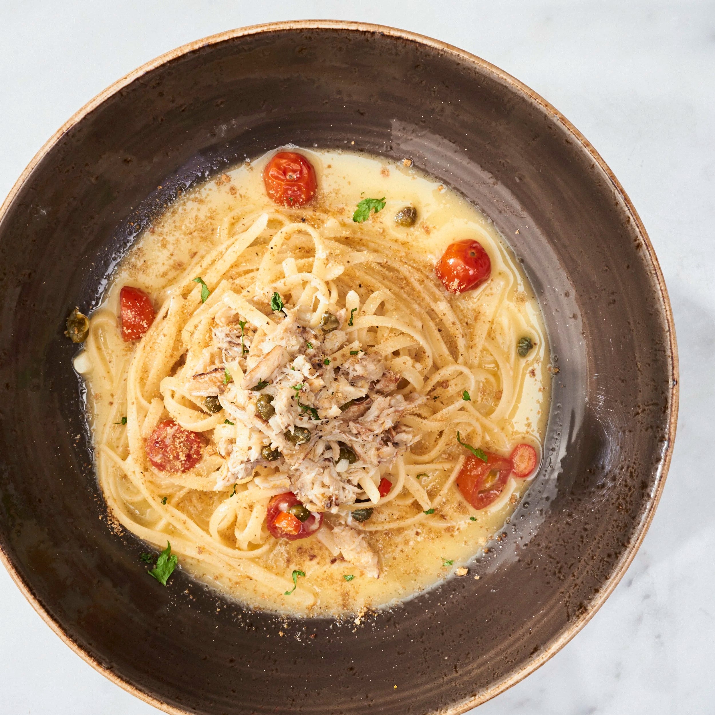 Crab Linguine