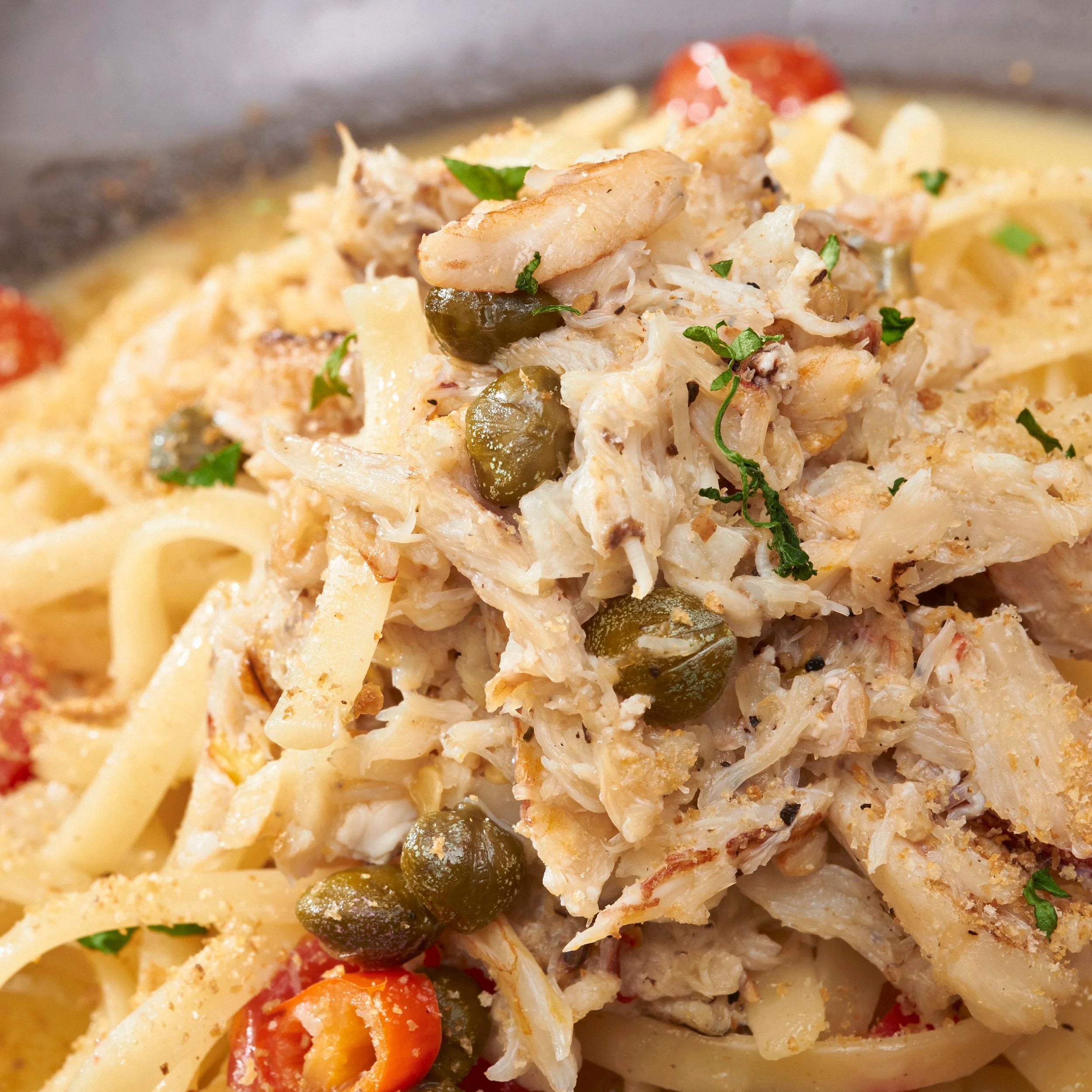 Crab Linguine