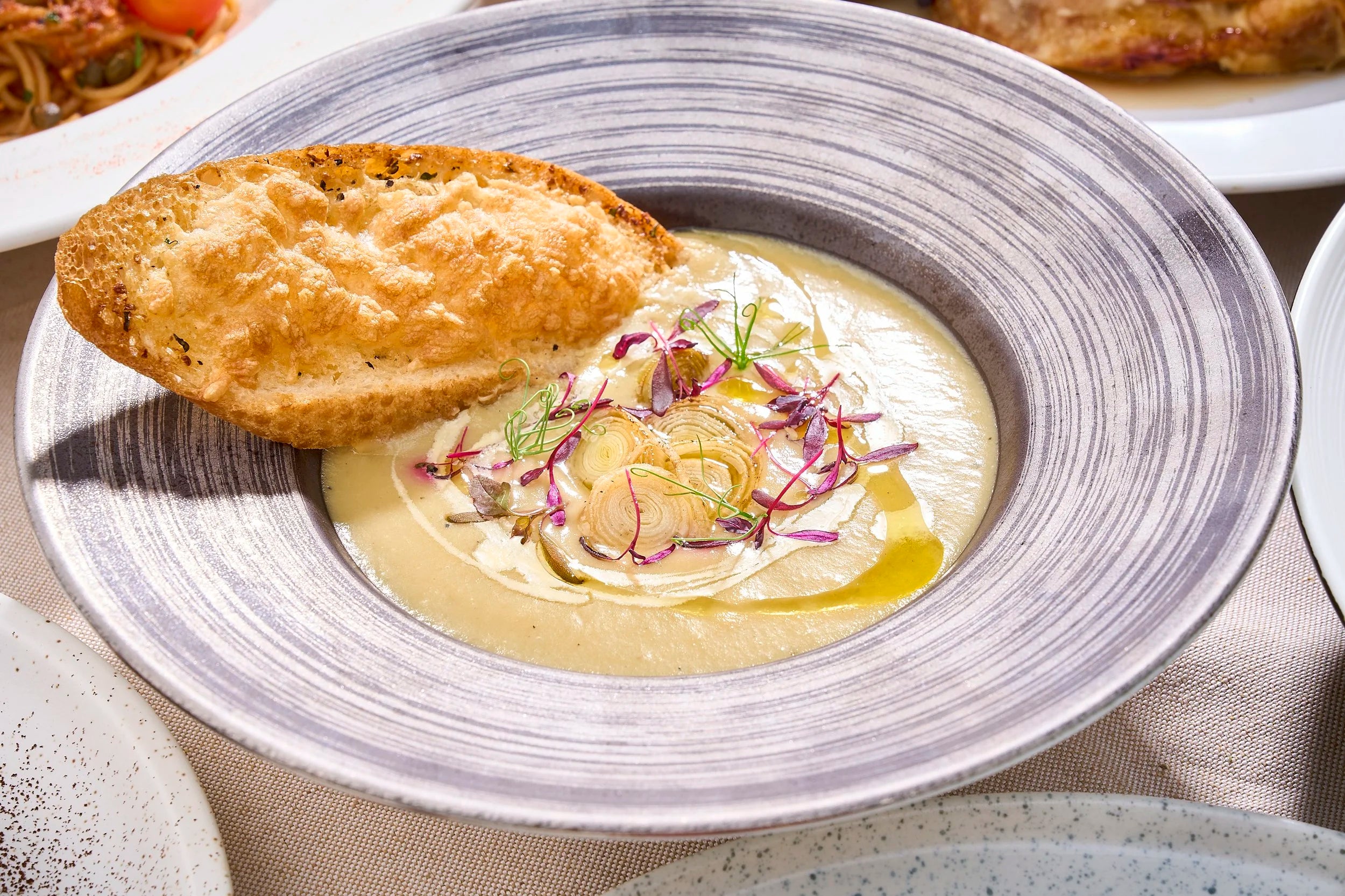 Leek & Potato Soup — comfort in a bowl