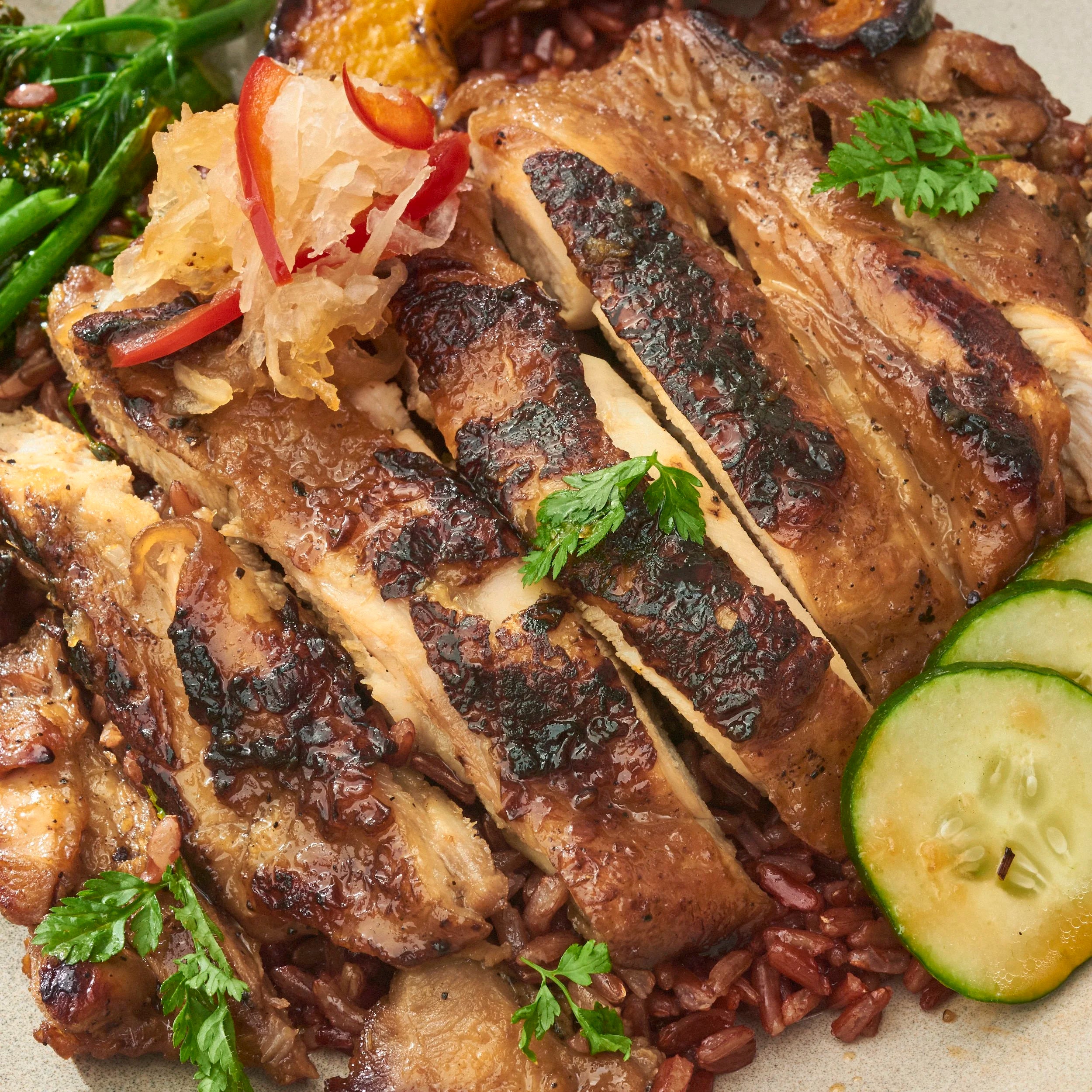 Lemongrass Chicken Rice Bowl