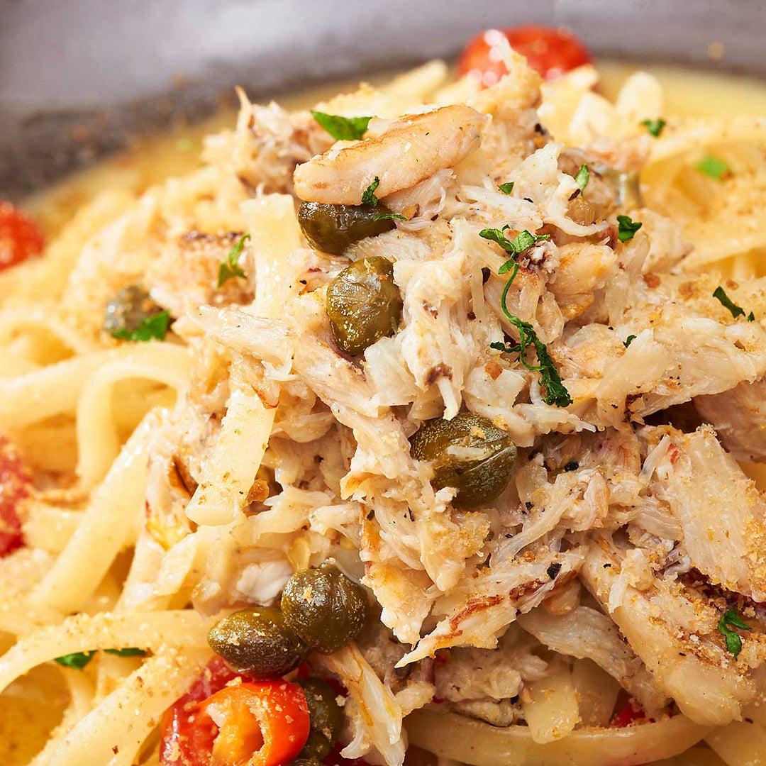 Crab Linguine Pasta