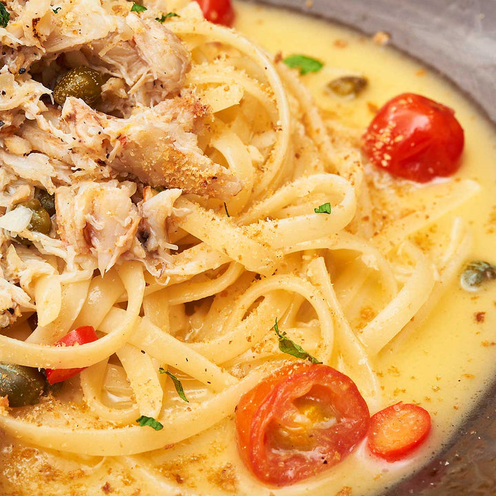 Crab Linguine Pasta