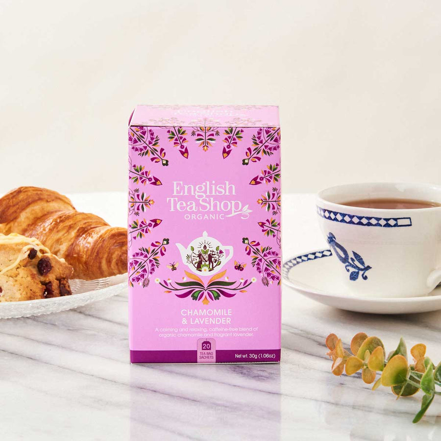 English Tea Shop Teas Chamomile Lavender – ATD Restaurant