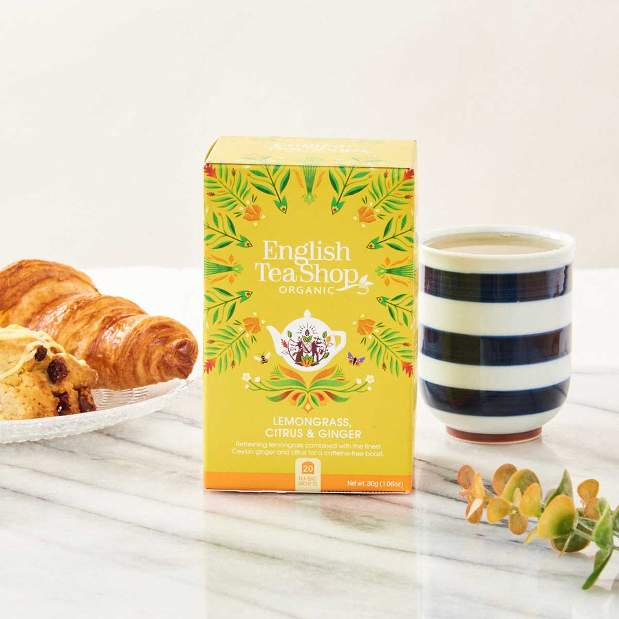 English Tea Shop Teas Lemongrass Ginger & Citrus – ATD Restaurant