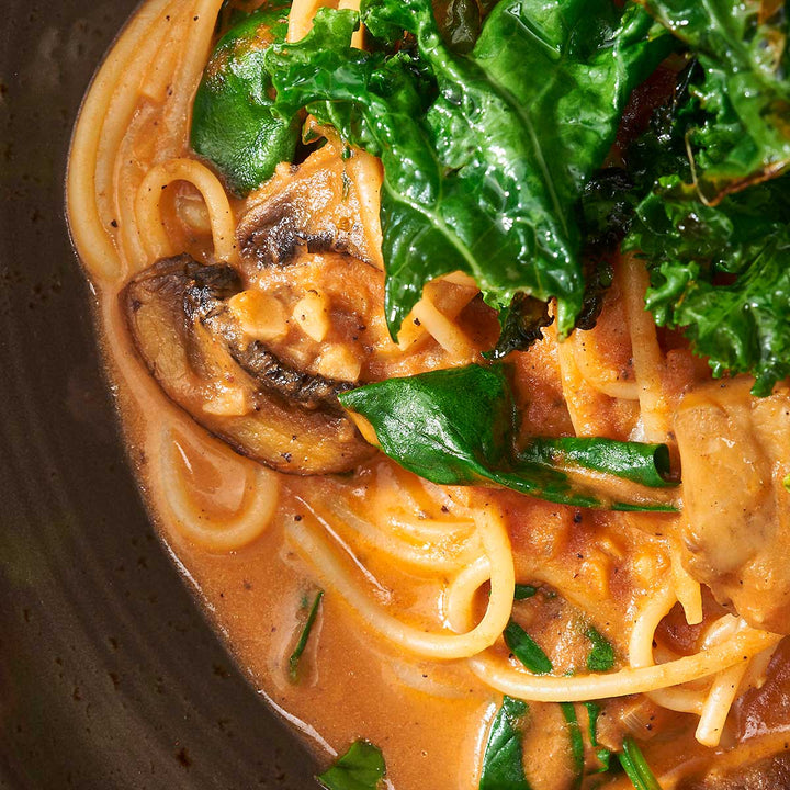 Mushroom in Pink Sauce (V)