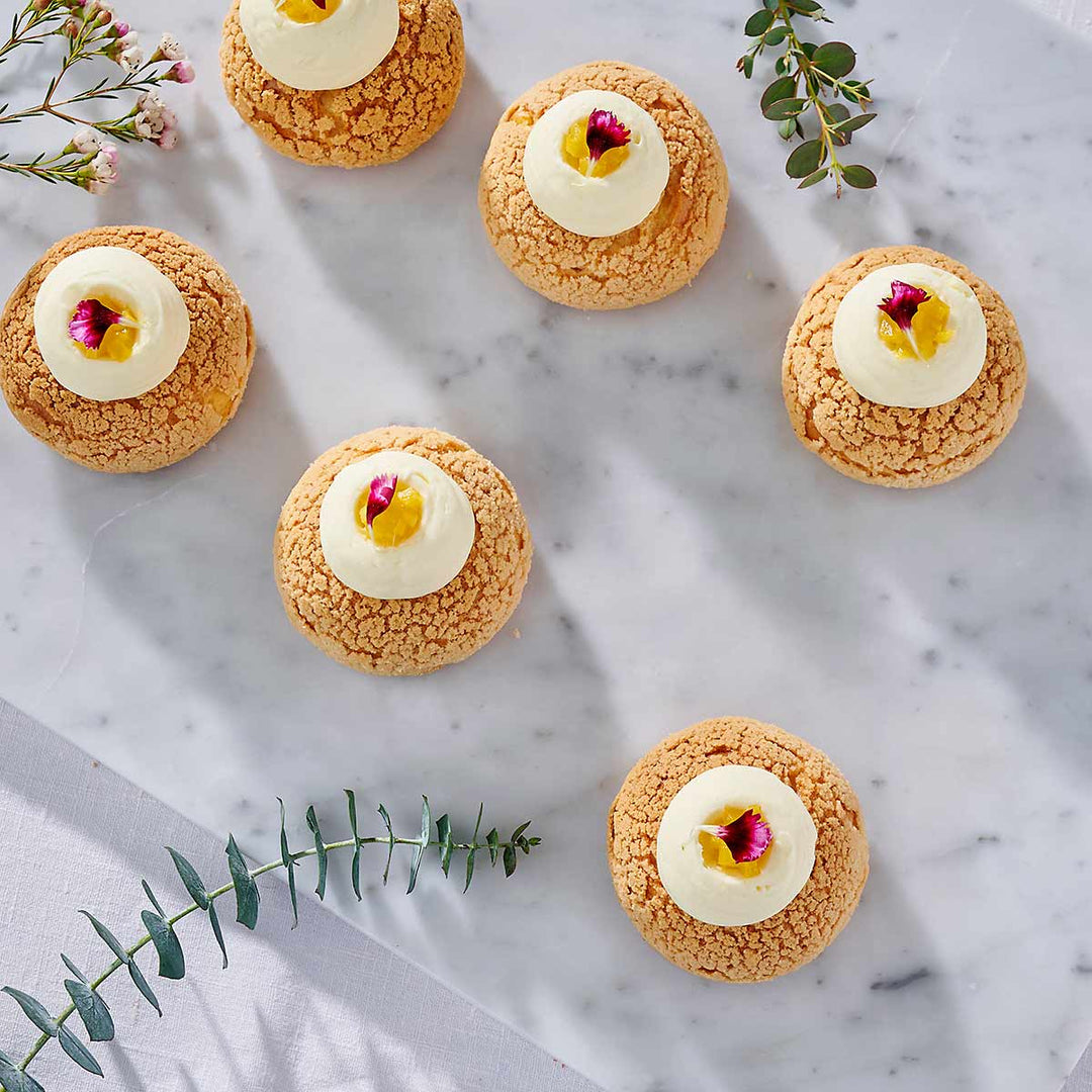Mango Crème Choux Puff