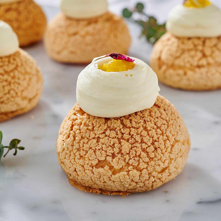 Mango Crème Choux Puff