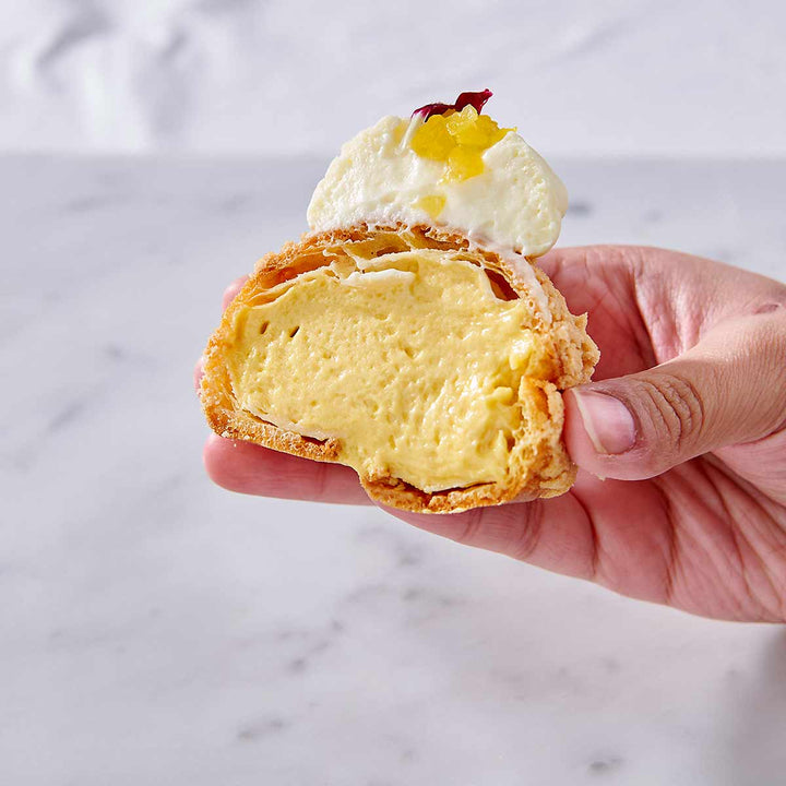 Mango Crème Choux Puff