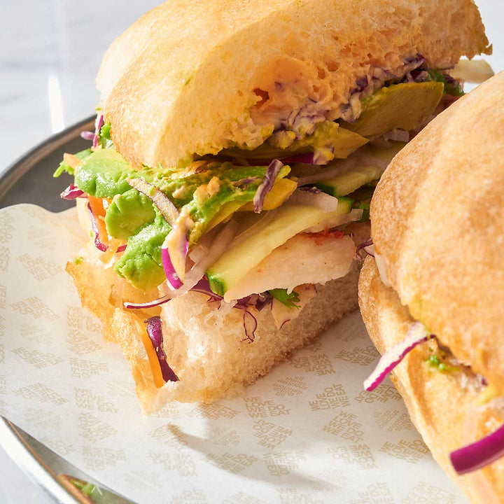 Prawn &amp; Avocado Banh Mi