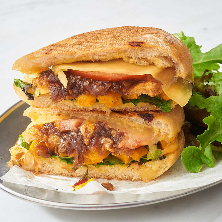 Roast Pumpkin Panini (V)