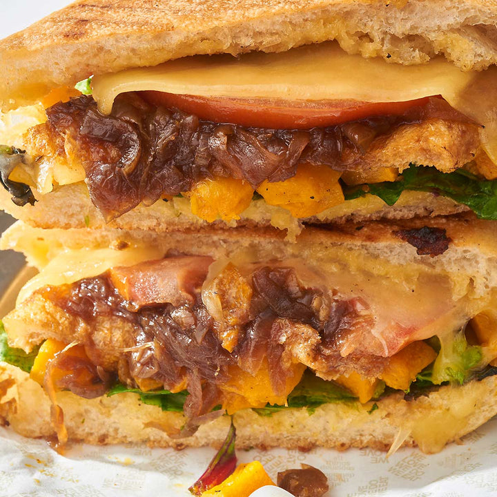 Roast Pumpkin Panini (V)