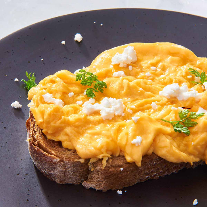 Scrambled Eggs on Sourdough