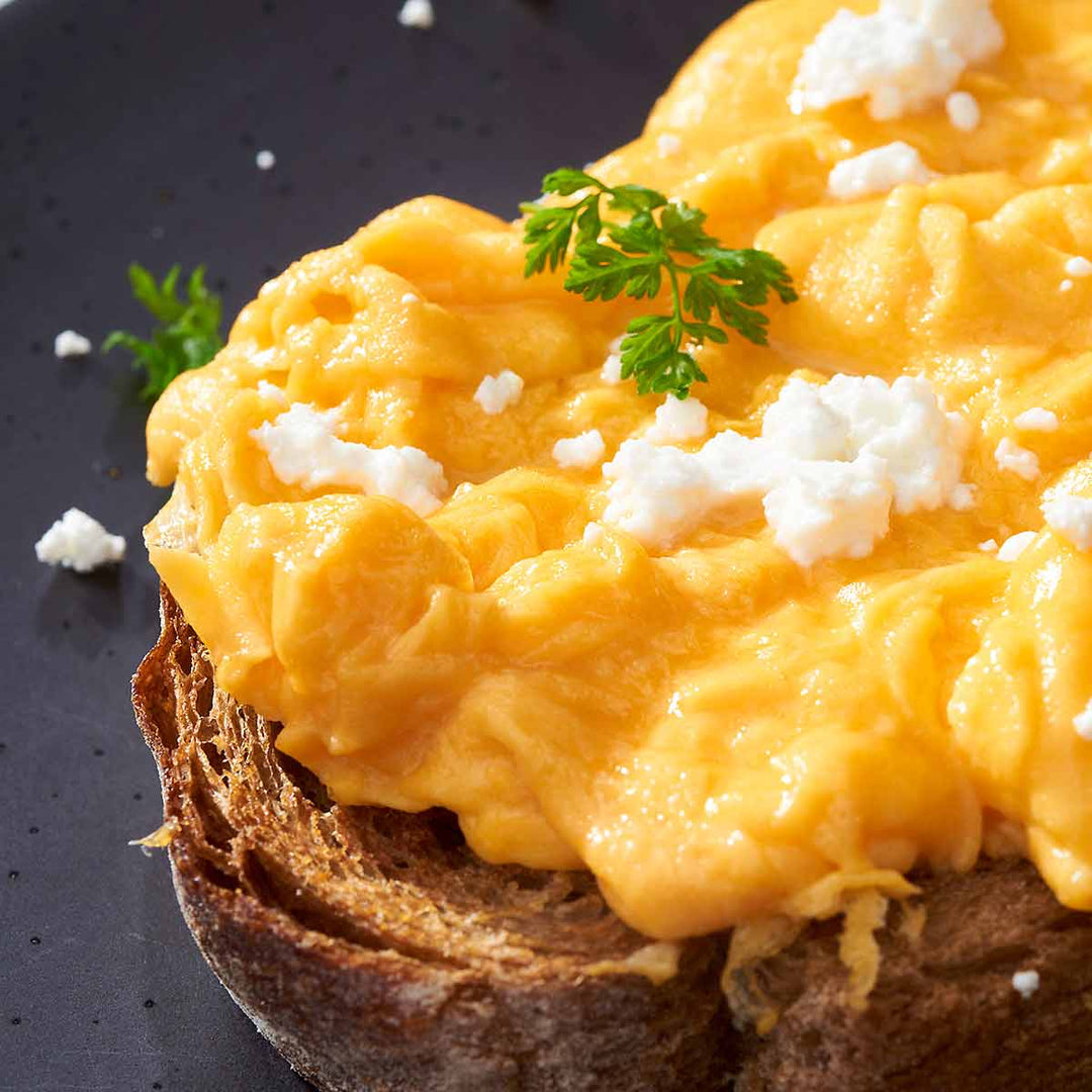 Scrambled Eggs on Sourdough