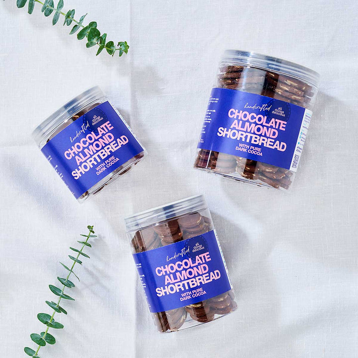 Chocolate Almond Shortbread
